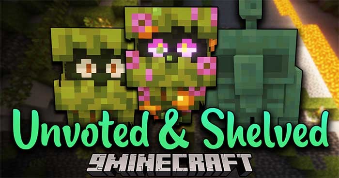 Unvoted & Shelved Mod sẽ thêm các mob nhận được ít lượt chọn trong Minecraft Live 2021