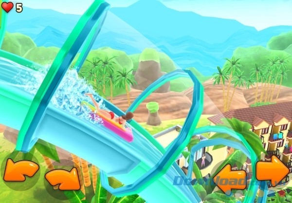 Game trượt nước miễn phí Uphill Rush Racing cho Android