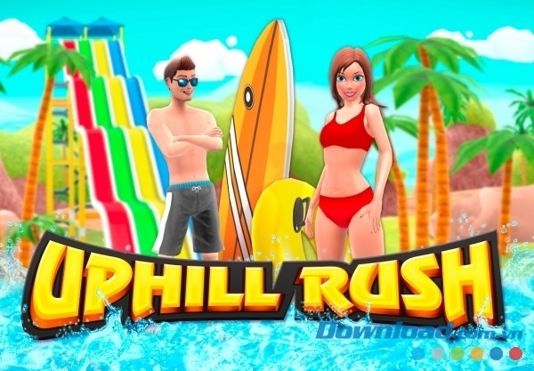 Uphill Rush Racing cho Android có nhiều nhân vật nam và nữ để bạn tùy biến theo sở thích