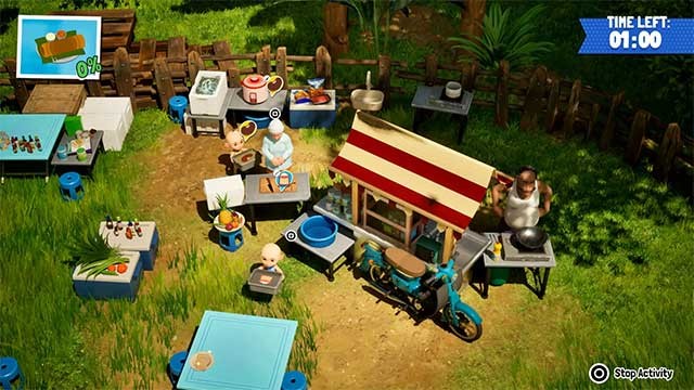 Chơi mini game nấu ăn giới hạn thời gian