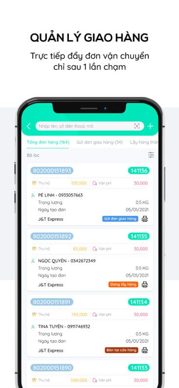 Quản lý giao hàng