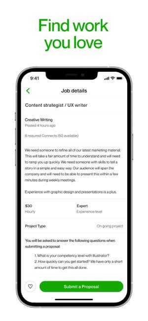 Upwork giúp bạn tìm công việc freelance mình thích
