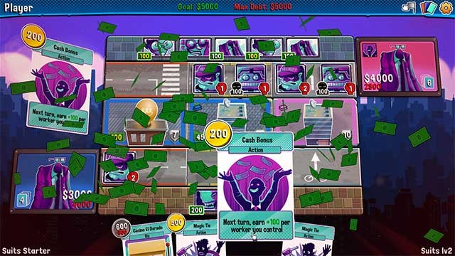 Cướp hoặc ăn cắp từ kẻ thù để có được gia sản khổng lồ