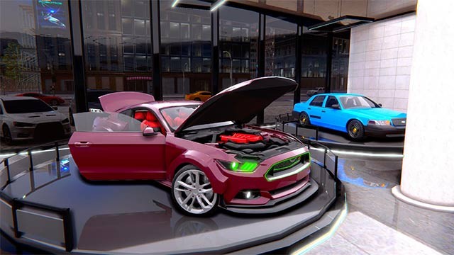 Tự do thay đổi màu sơn, lốp xe và nội ngoại thất để tạo ra chiếc xe taxi độc nhất vô nhị