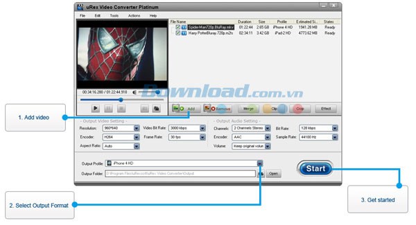 uRex Video Converter Platinum
