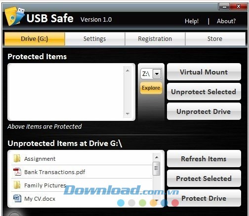USB Safe