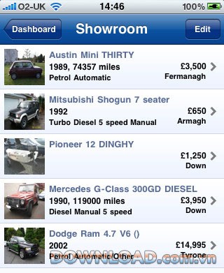 Used Cars NI For iOS