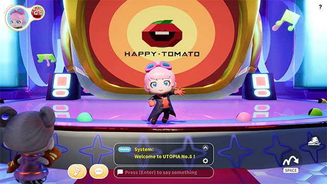 Khám phá thế giới ảo Utopia No.8 với rất nhiều hoạt động, nhiệm vụ khác nhau