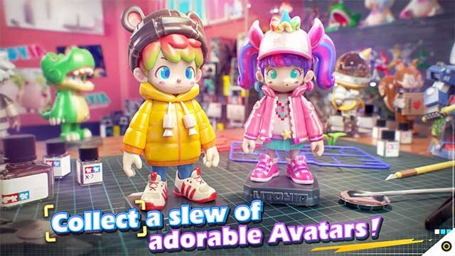 Utoyia có rất nhiều nhân vật có tạo hình dễ thương để bạn lựa chọn