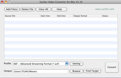 Uusher Video Converter for Mac