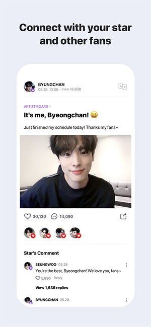 Mang ngôi sao tới gần người hâm mộ