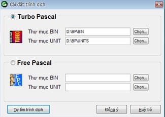 V-Pascal 2.10.12.05 - Công cụ hỗ trợ lập trình Pascal