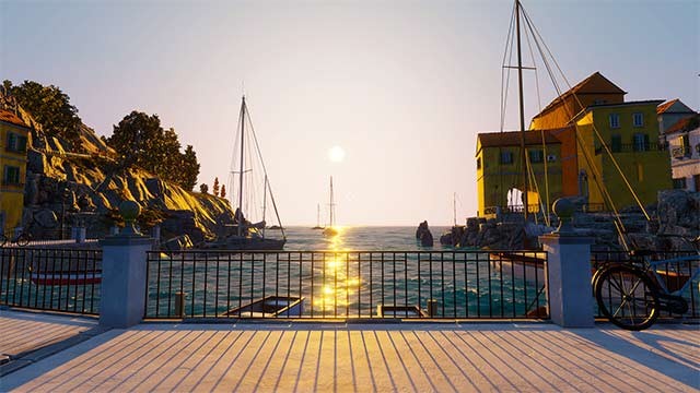 Khám phá thị trấn ven biển Địa Trung Hải trong khi phát triển nhà hàng Ý của riêng bạn