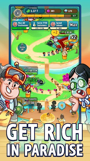 Trở thành ông trùm resort và trở nên giàu có