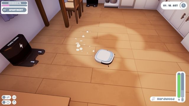VacuuBot: Home Cleaning Simulator là game mô phỏng robot hút bụi dọn dẹp nhà cửa