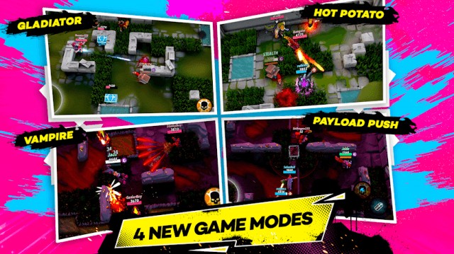 Vainglory All Stars có nhiều chế độ chơi nhiều người hấp dẫn