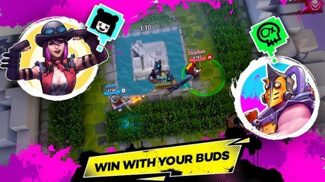 Giành chiến thắng với đồng đội