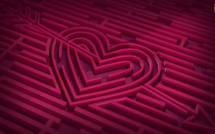 Hình nền trái tim