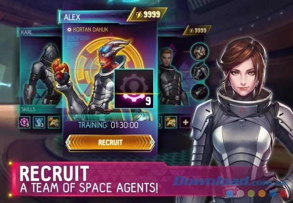 Valerian: City of Alpha cho Android chứa vô vàn nhiệm vụ thú vị