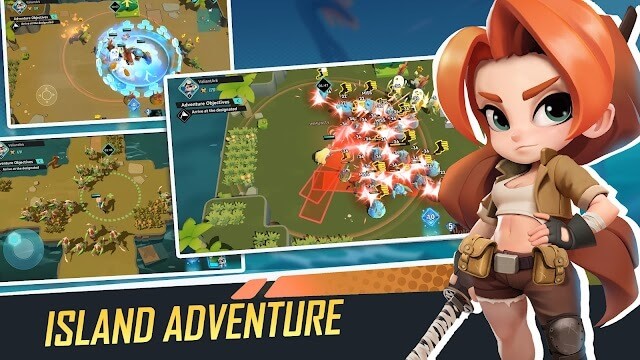 Thực hiện cuộc phiêu lưu trên đảo