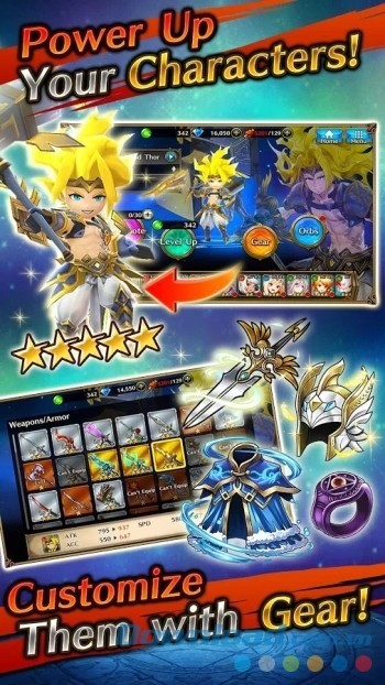 Trang bị thêm cho nhân vật