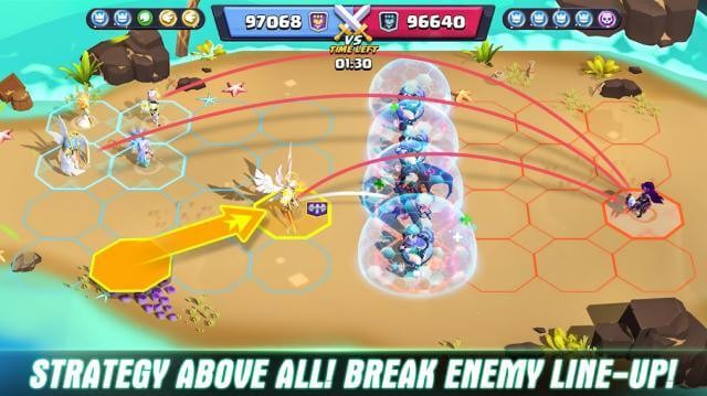 Chiến đấu chiến lược, phá vỡ đội hình của kẻ thù