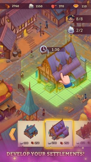 Thu thập tài nguyên để dựng lên các công trình