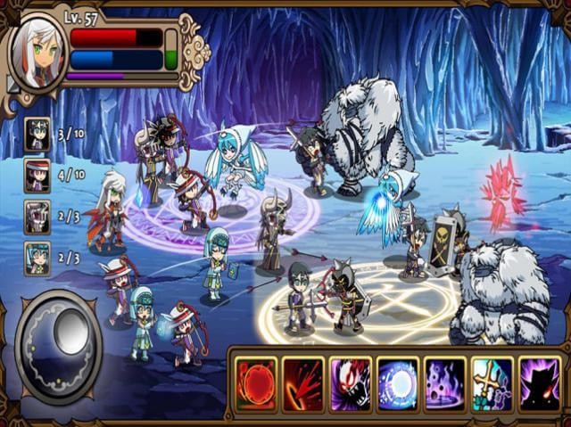 Giải phóng rất nhiều chiêu thức khác nhau