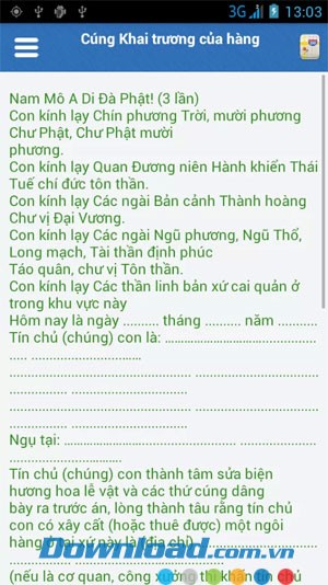 Văn khấn for Android