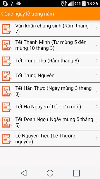 Văn khấn các ngày lễ trong năm