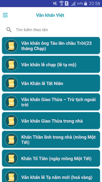 Các bài khấn trên Văn khấn Việt