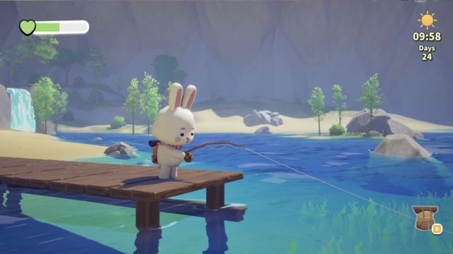 Câu cá, khai thác tài nguyên... để hoàn thành wishlist của Bunny trên đường đi