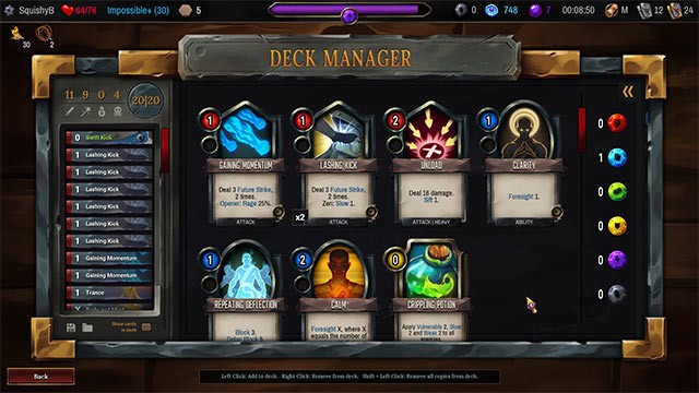 Xây dựng cỗ bài độc nhất vô nhị từ các lá bài riêng lẻ và gói nâng cấp đa dạng