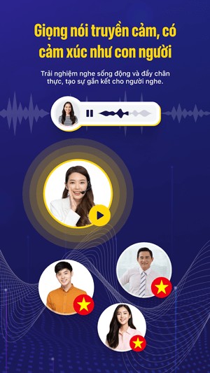 Giọng nói truyền cảm, có cảm xúc