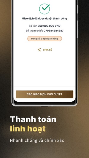 Thanh toán linh hoạt