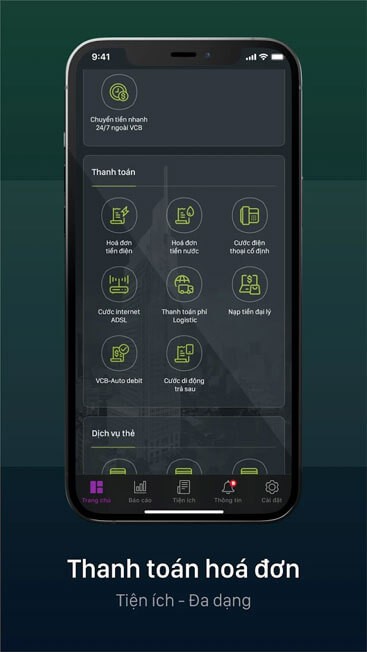 Dễ dàng thanh toán các hóa đơn