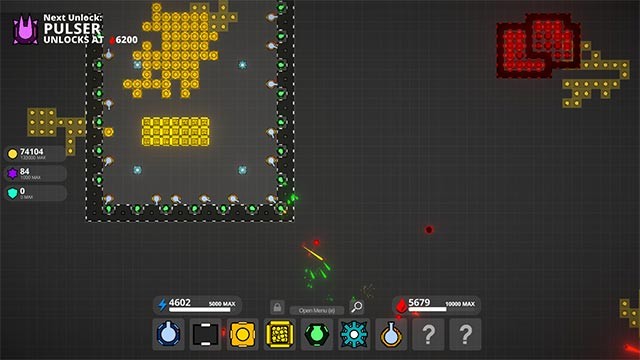 Xây dựng căn cứ sinh tồn trong không gian khi chơi Vectorio game