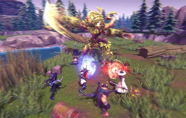 Bắt đầu các nhiệm vụ, chiến đấu với quái vật và khám phá những bí ẩn