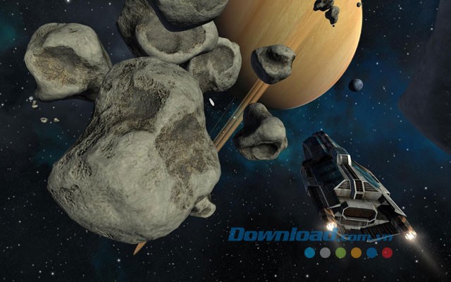 Giao diện chơi game Vendetta Online trên Android