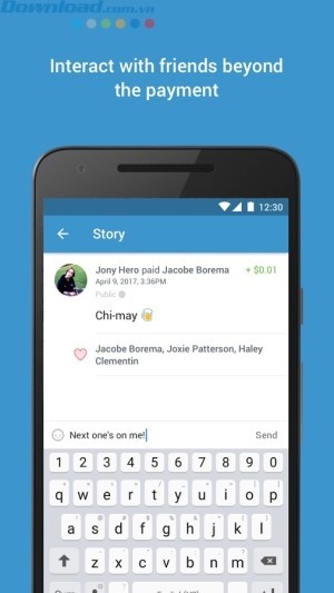 Tương tác với bạn bè