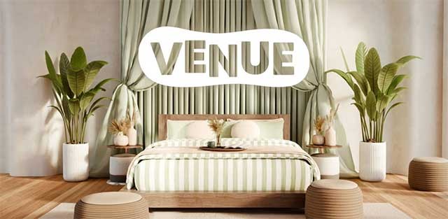 Venue là game mô phỏng thiết kế nội thất thư giãn