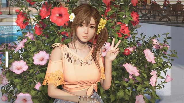 Chụp lại những khoảnh khắc xinh đẹp của cô gái làm kỷ niệm cho buổi hẹn hò