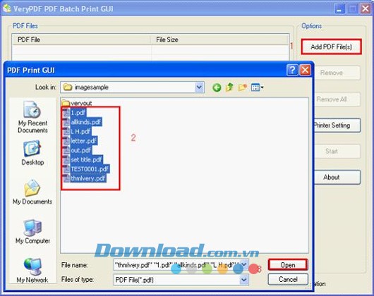 VeryPDF PDF Batch Print