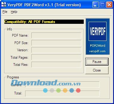 VeryPDF PDF to Word Converter