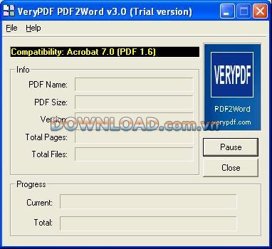 VeryPDF PDF to Word Converter