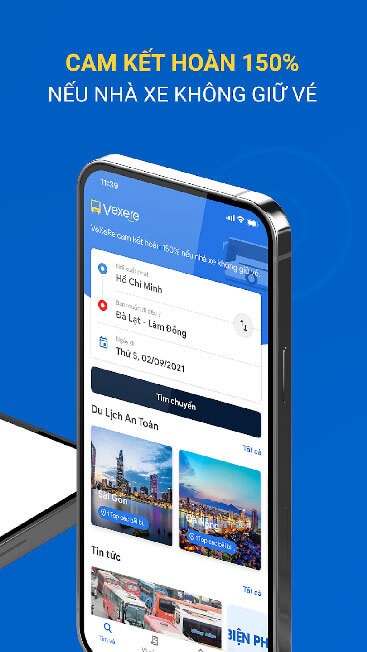 Hoàn 150% khi nhà xe không giữ vé