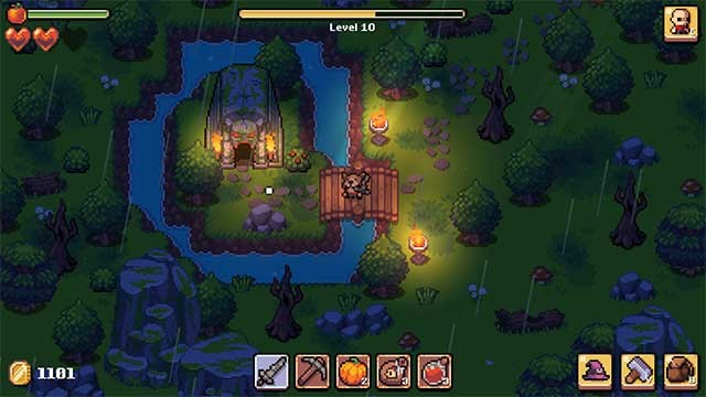 Đối mặt với những loài sinh vật mới và chiến đấu với quái vật