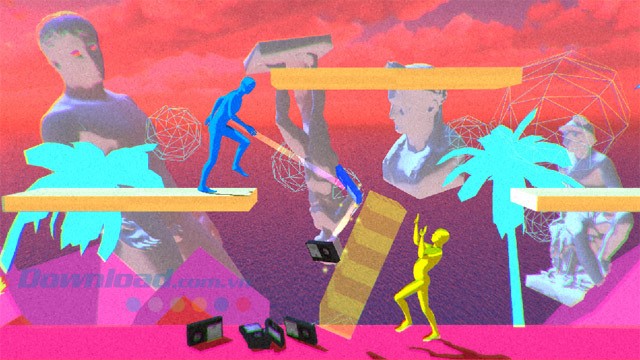 Chiến đấu quyết liệt với đối thủ trong game vui cho máy tính VHS vs BETAMAX