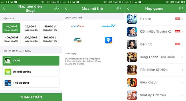 Download và sử dụng ứng dụng ví điện tử của Appota