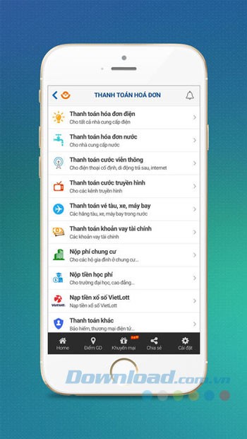 Thanh toán hóa đơn